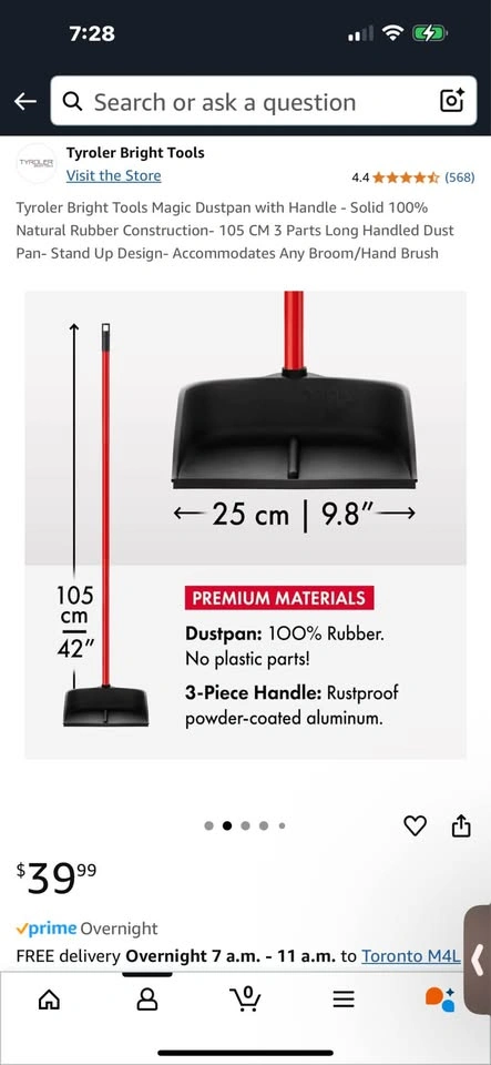 Long-handled Dustpan - photo 3