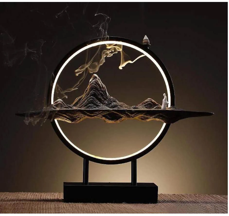 Moonlit Incense Table Lamp - photo 2