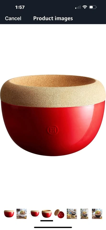 Emile Henry Deep Food Storage Bowl - photo 4