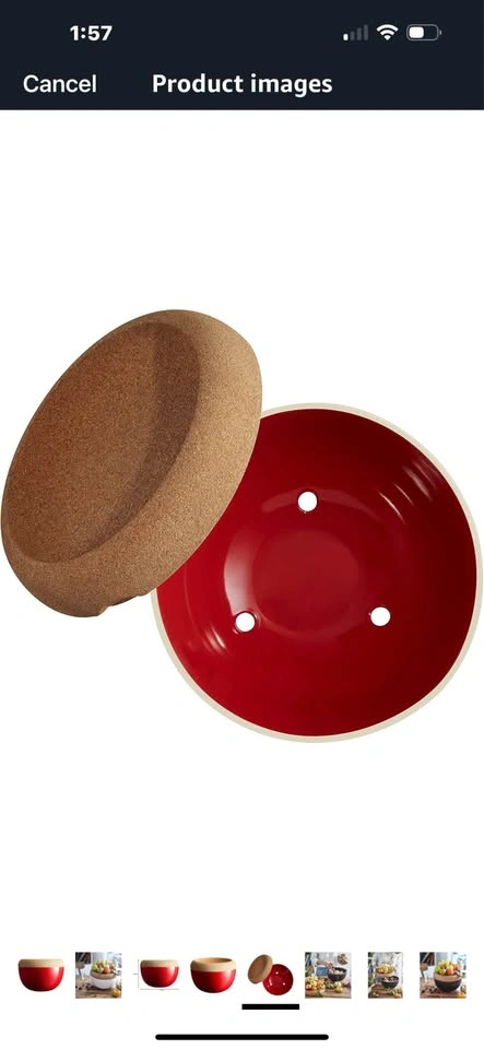 Emile Henry Deep Food Storage Bowl - photo 5
