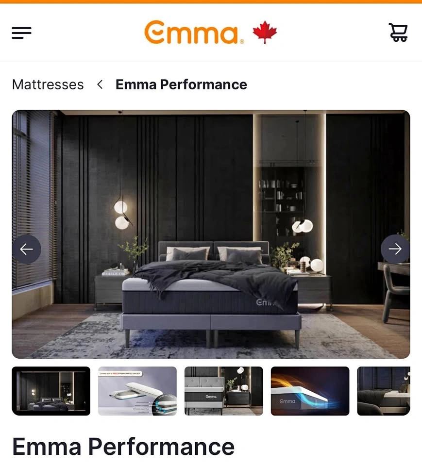 Emma Mattress Twin Size Brand New