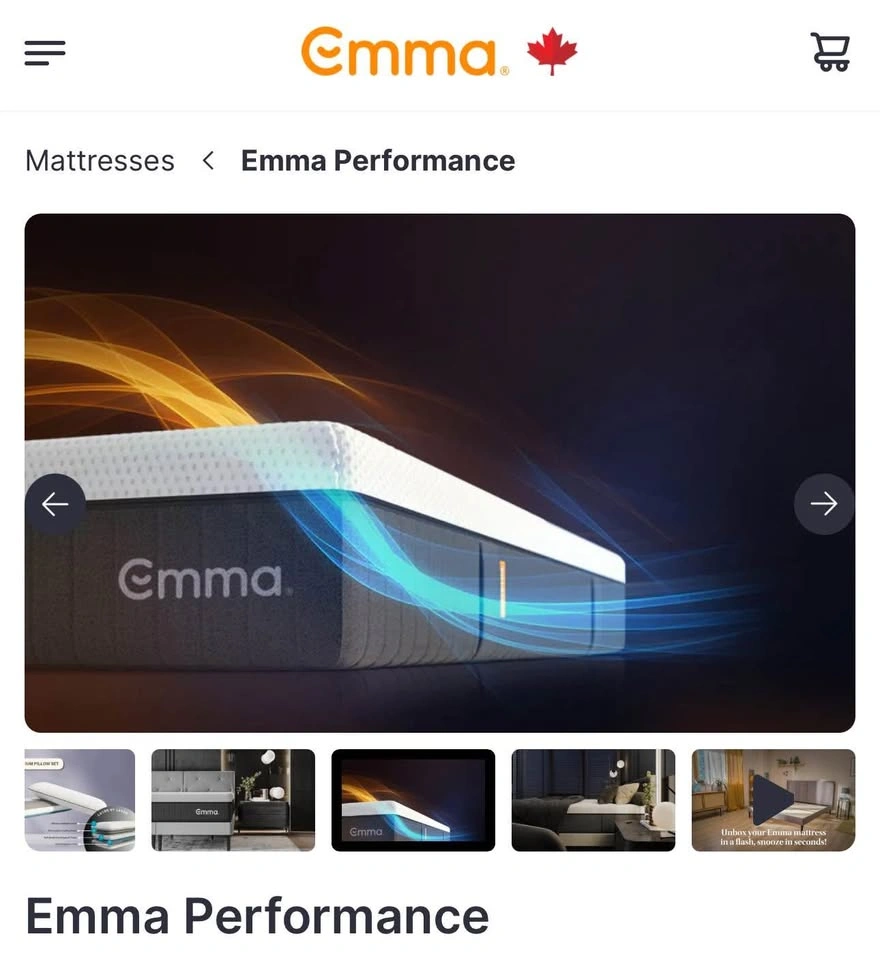 Emma Mattress Twin Size Brand New - photo 3