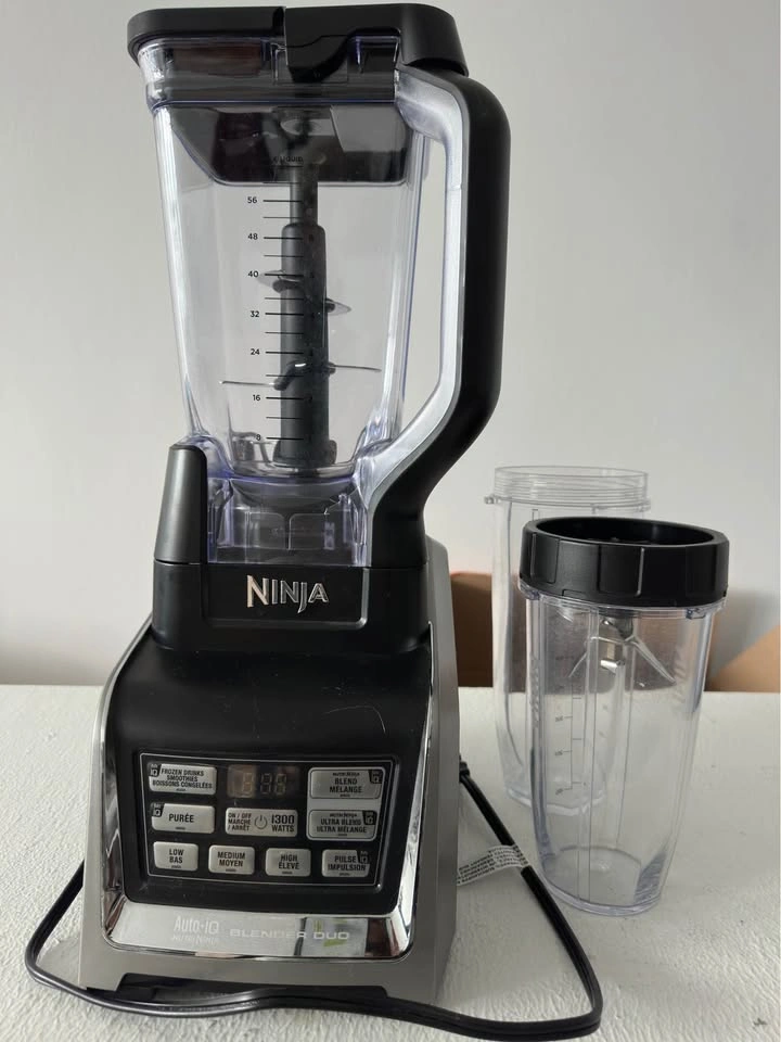 Move Out Sale - Ninja Auto-iQ Blender Duo 1300W - photo 3