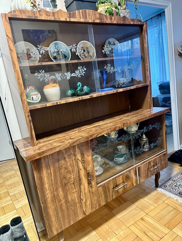 Vintage Hutch Cabinet