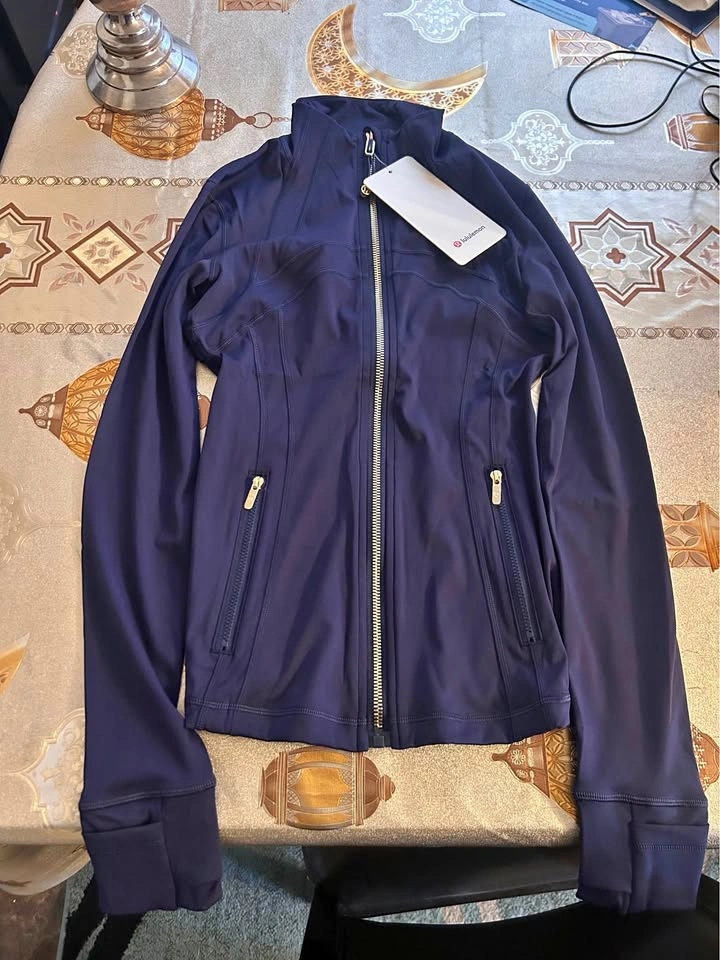 Lululemon Define Jacket Navy Blue - Size 2