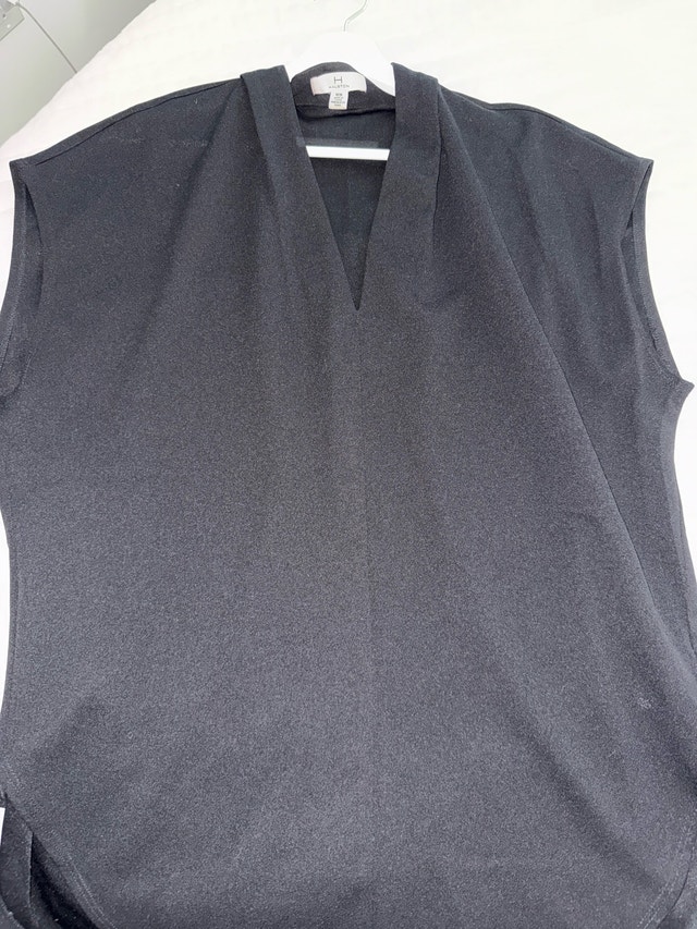 Halston Black Blouse - photo 4