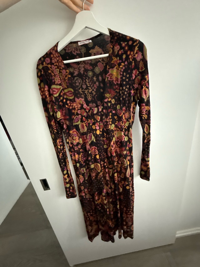 MAX&Co. Dress - Size Large Floral Long Sleeve - photo 2