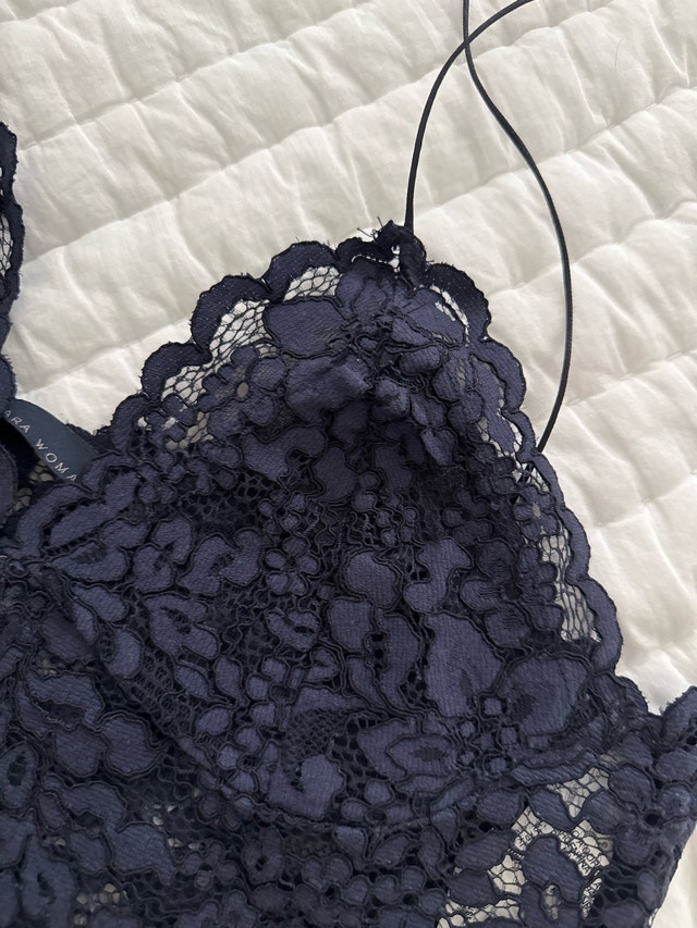 Zara Woman Lace Bralette - photo 2