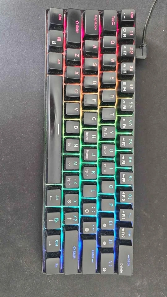RK ROYAL KLUDGE RK61 Wired 60% Mechanical Gaming Keyboard