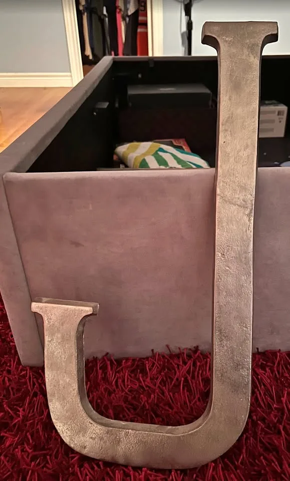 Door Hanging Letter "J" Sign thumbnail