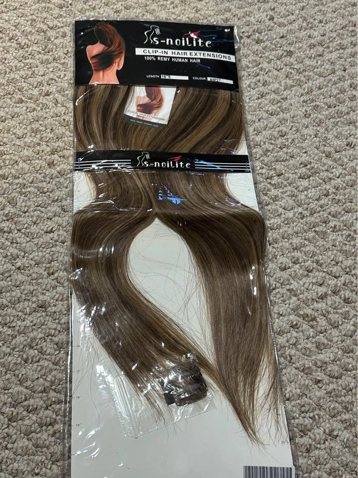 Ss-noilite Clip-in Hair Extensions 100% Remy Human Hair 18 inch - photo 4