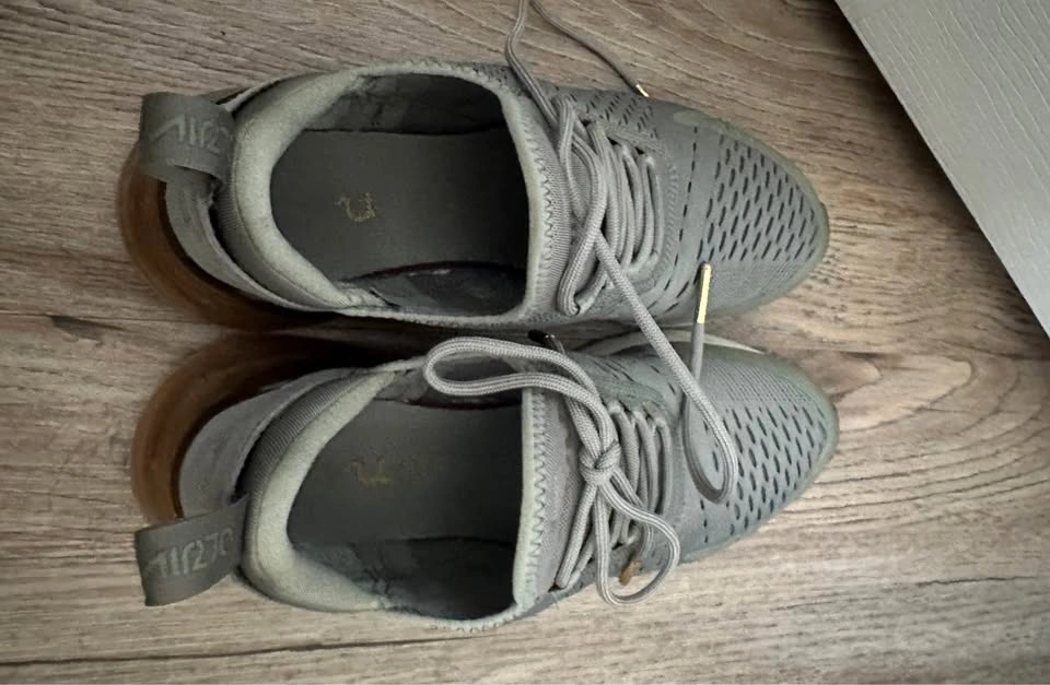 Nike Air Max 270 Grey Olive Gold US 7.5 - photo 2