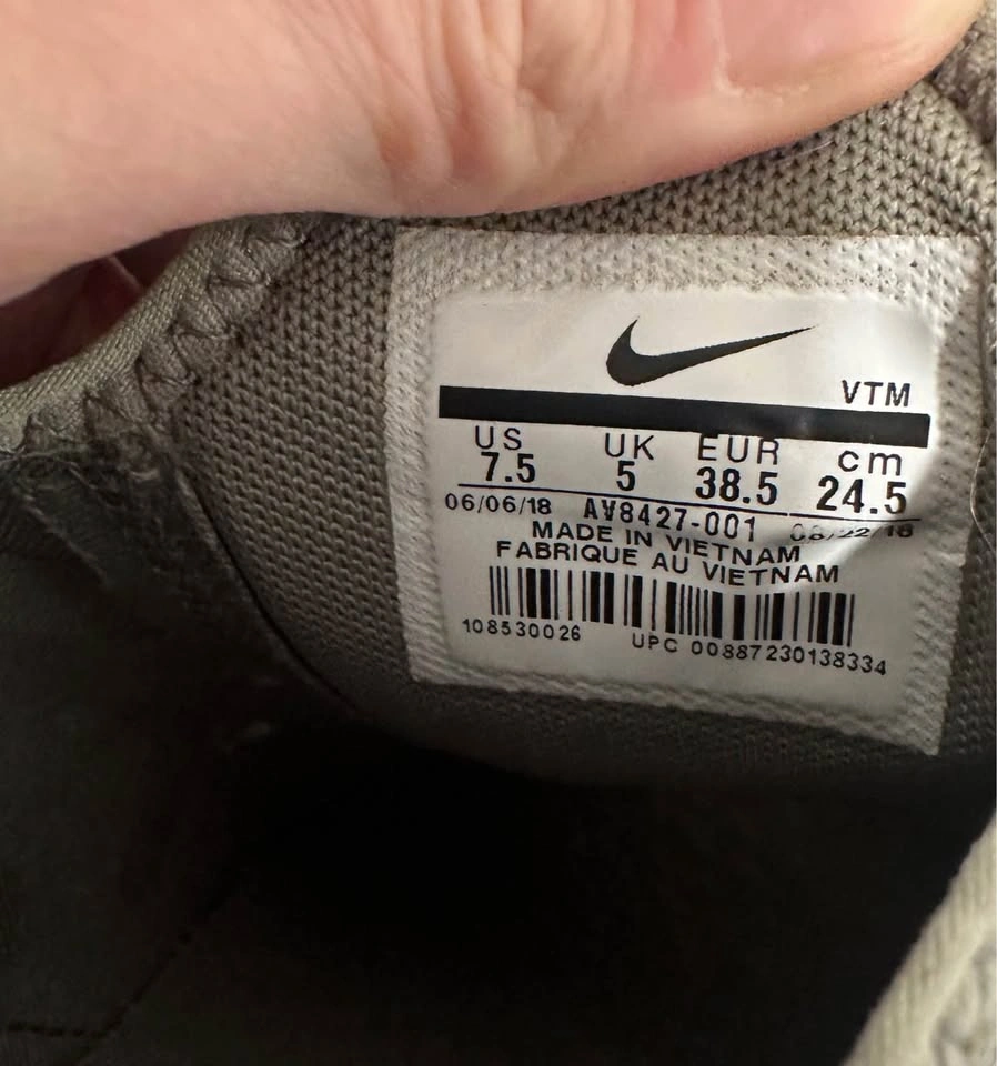 Nike Air Max 270 Grey Olive Gold US 7.5 - photo 3