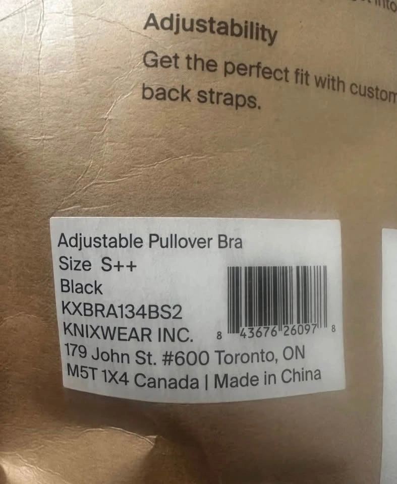 NEW Knix Adjustable S++ Pullover Bra - photo 5