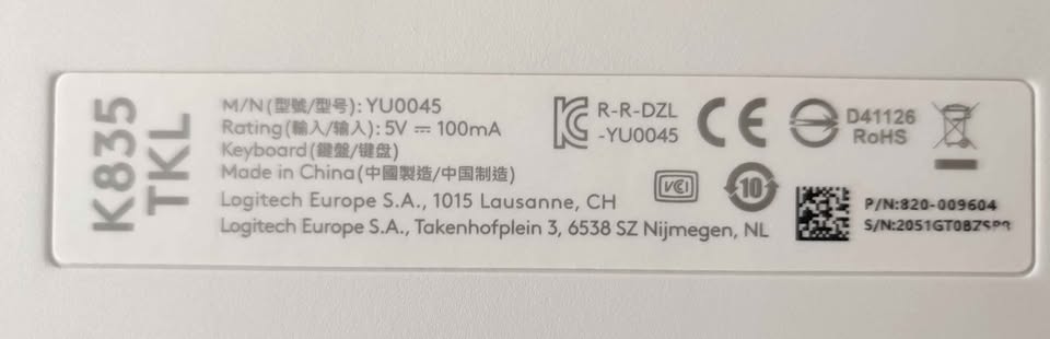 Logitech K835 TKL Mechanical Keyboard - photo 3