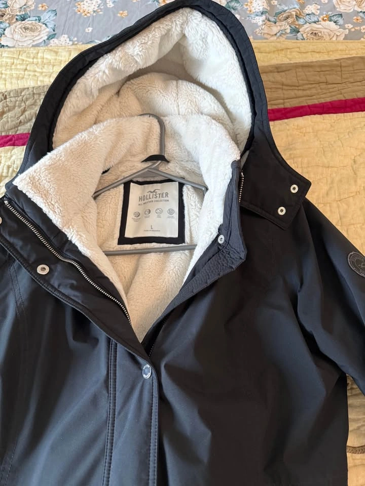 Hollister Parka black (Sherpa lined) - photo 3