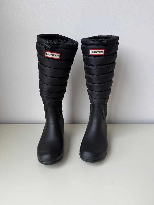 Hunter Insulated Tall Boots Black