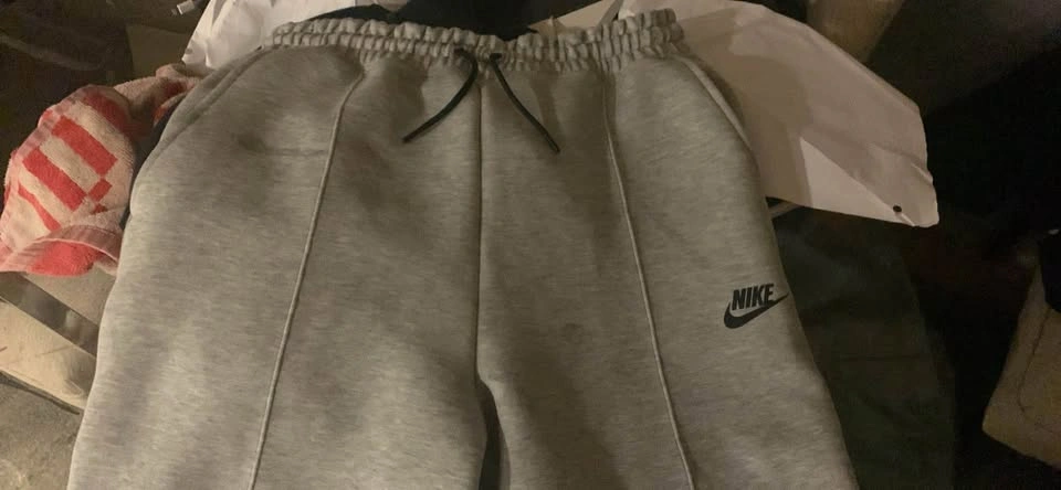 Grey Nike Tech Pants - photo 2