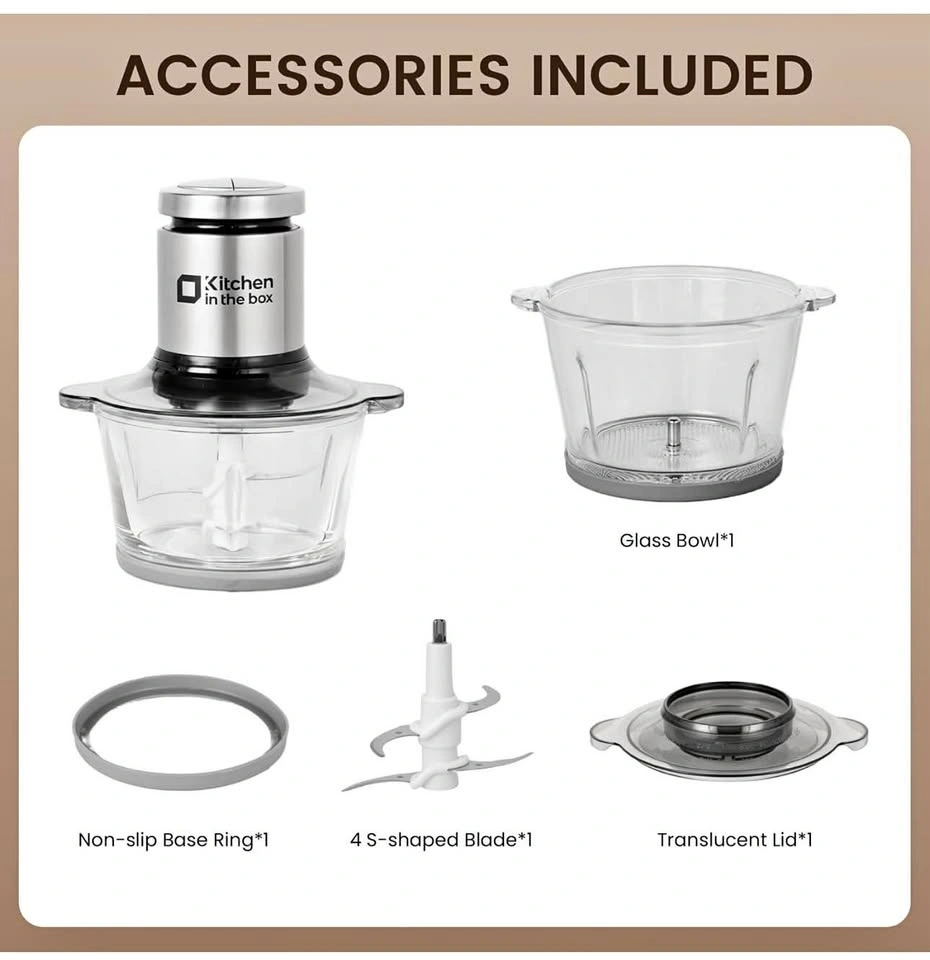 Brand New Mini Food Processor & Meat Grinder
