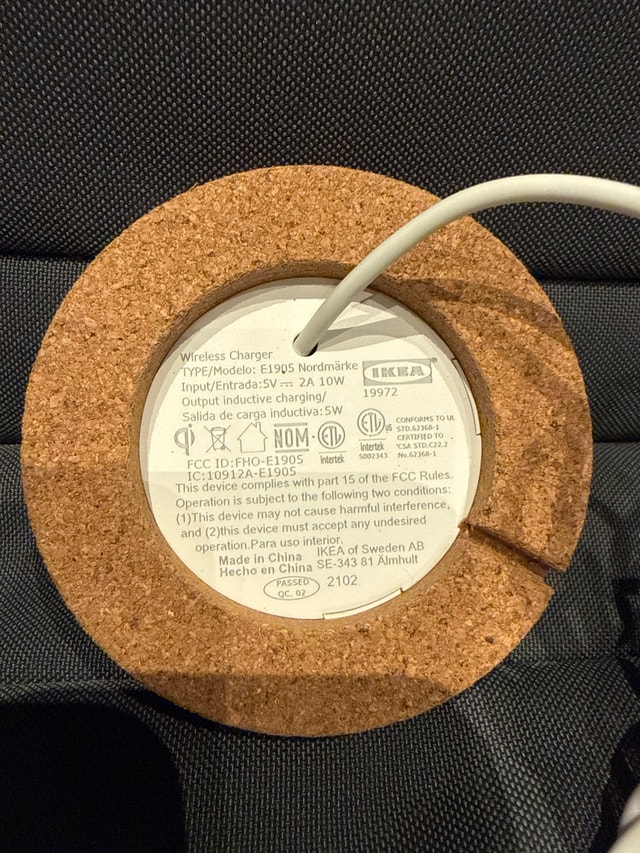 IKEA Nordmärke Wireless Charger - photo 2