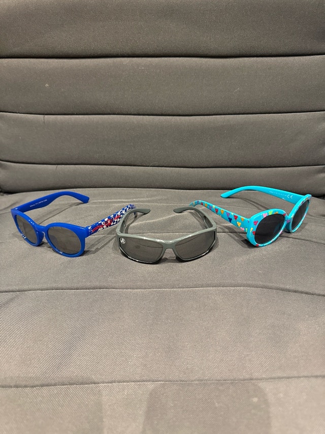3 Pairs Kids Sunglasses - Disney & Avengers