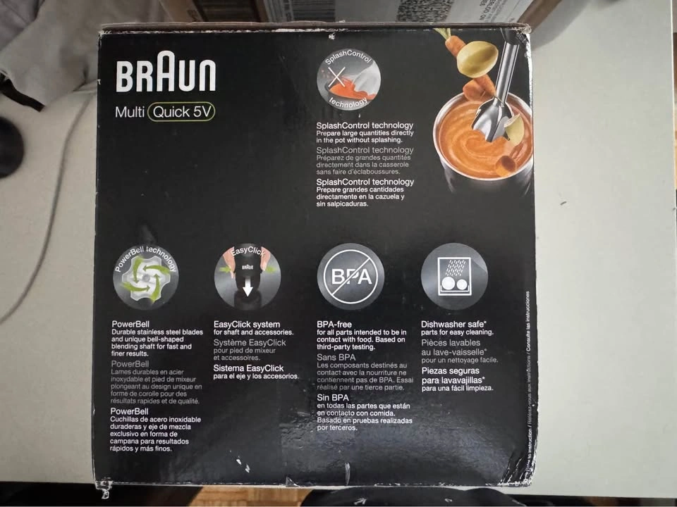 Braun MultiQuick 5 Vario Hand Blender MQ5025 - photo 3