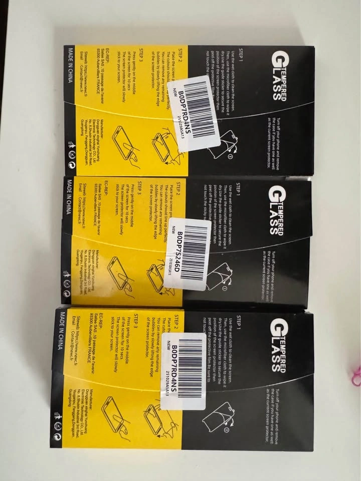 New C 9H Tempered Glass Screen Protectors (Pack of 3) - photo 5
