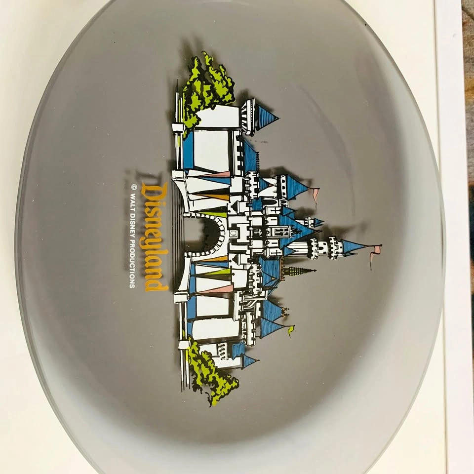 Vintage Disneyland Plate