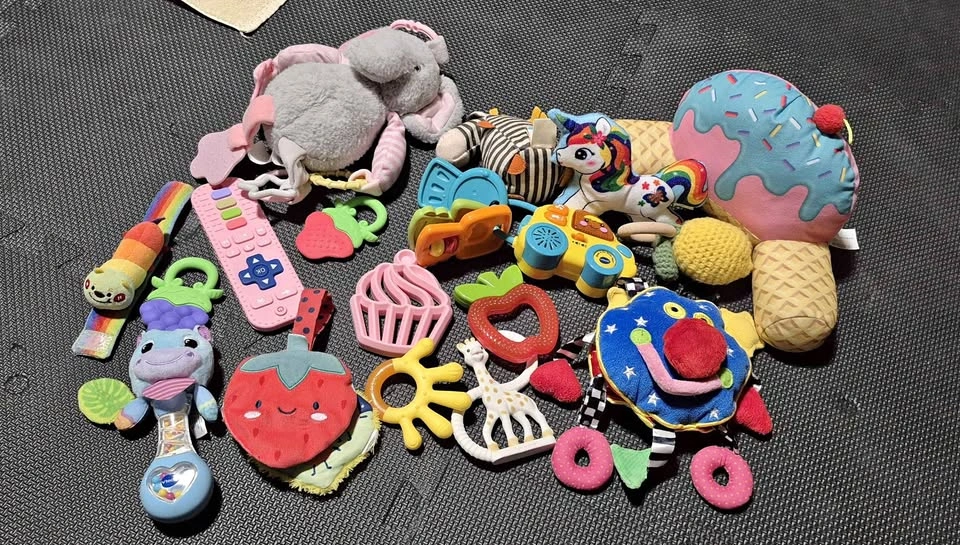 Baby Toy Bundle Infant Rattles Teethers Plush VTech