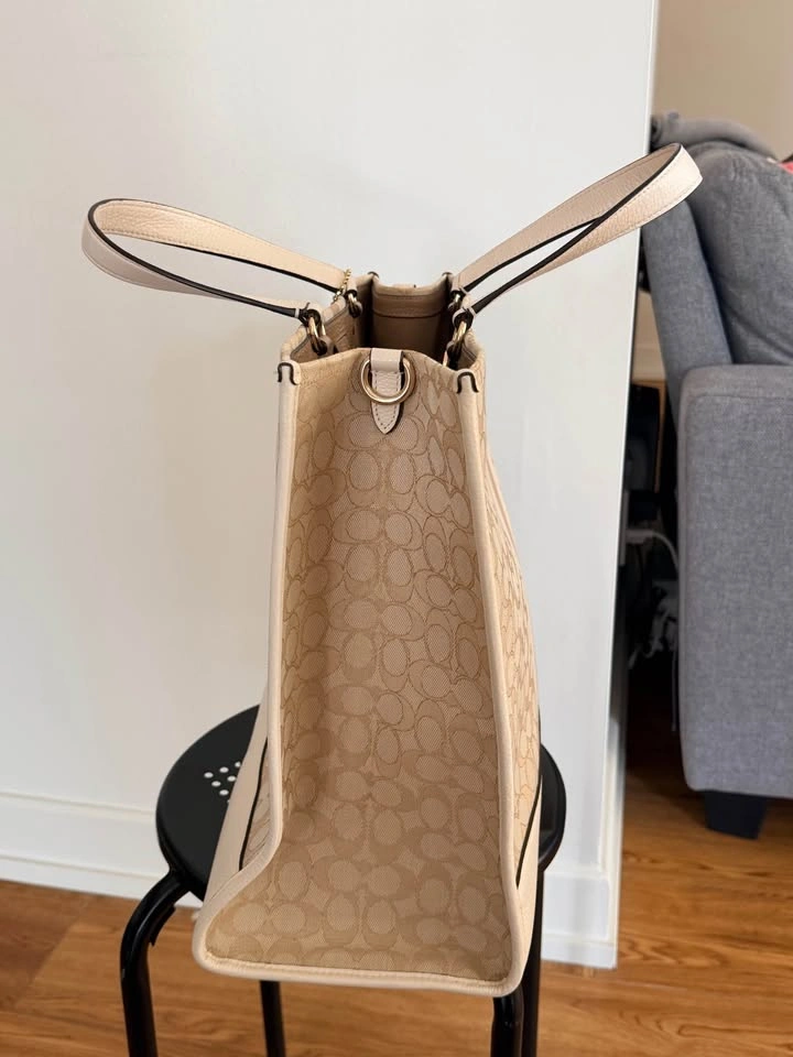 COACH Dempsey Tote 40 - Signature Canvas & Leather - photo 3
