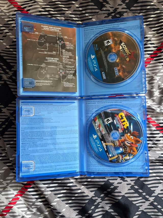 Lot Of 4 PS4 Games: Tony Hawk, Crash, Sonic & More - photo 3