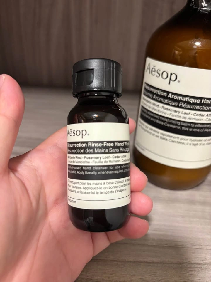 Aesop Resurrection Hand Balm 500ml + Rinse-Free Wash 50ml - photo 2