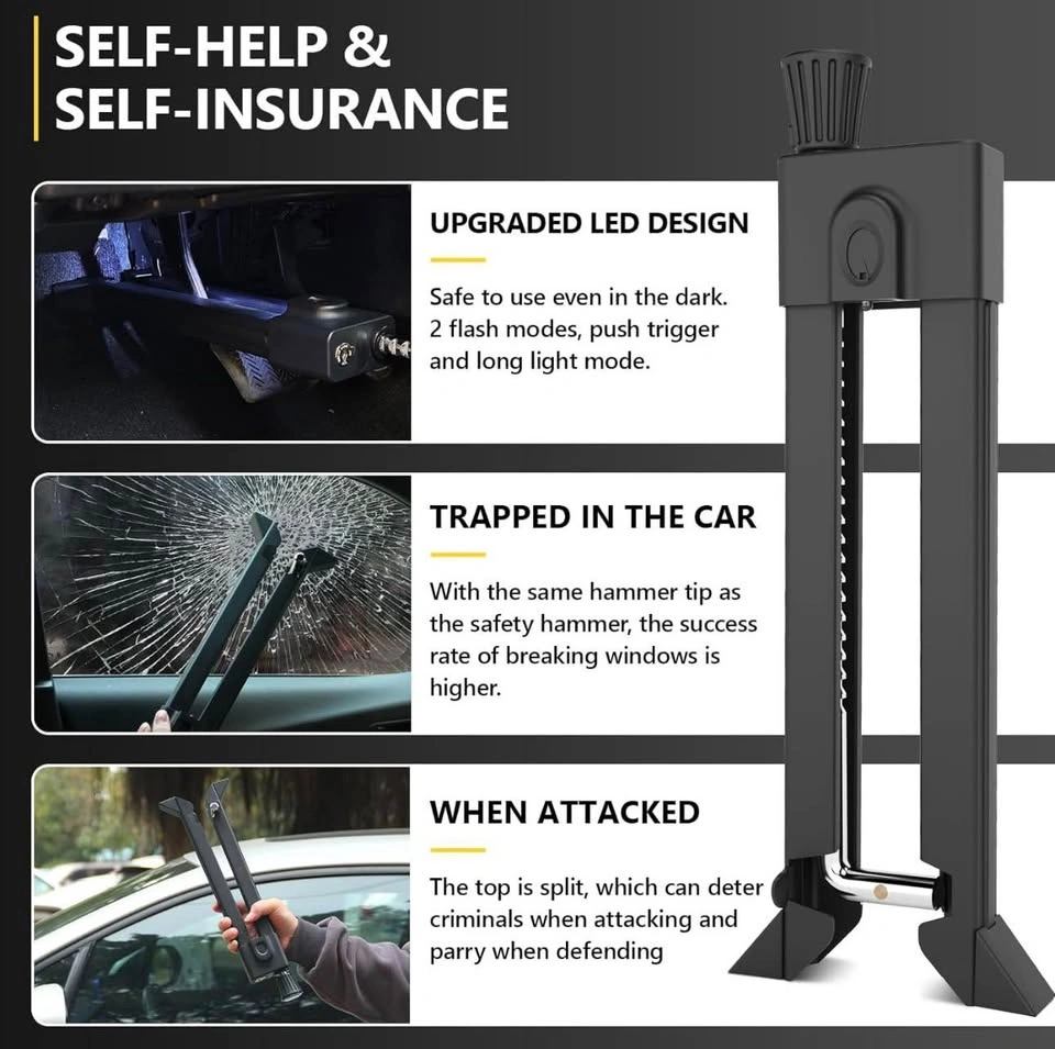 Car Brake Pedal Lock - Anti-Theft Device with LED - photo 5