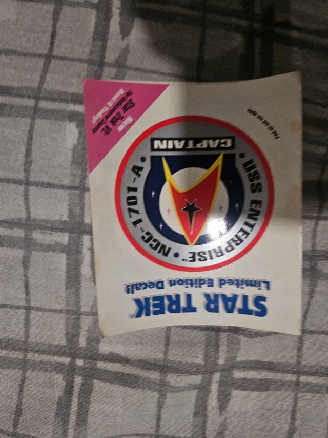 Star Trek Decal