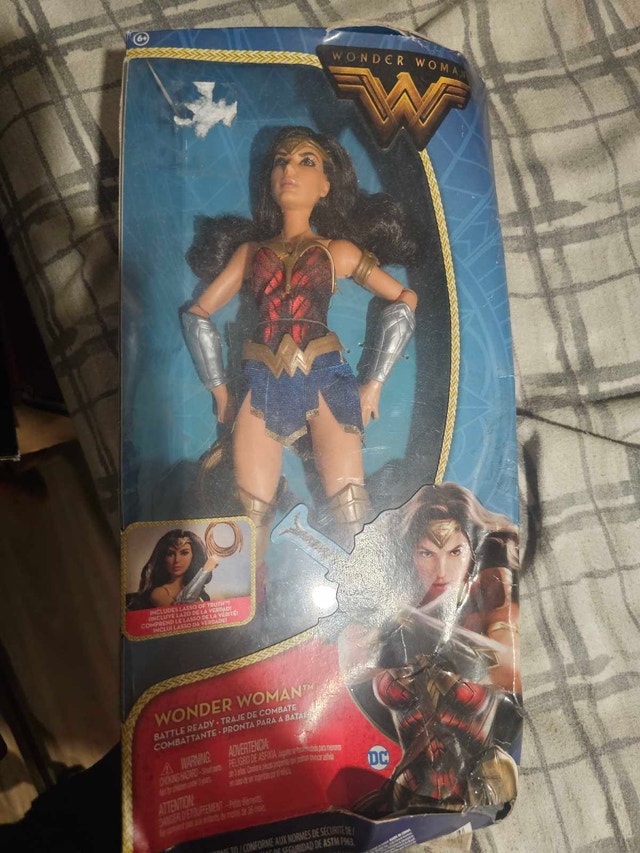 Wonder Woman Battle Ready Doll