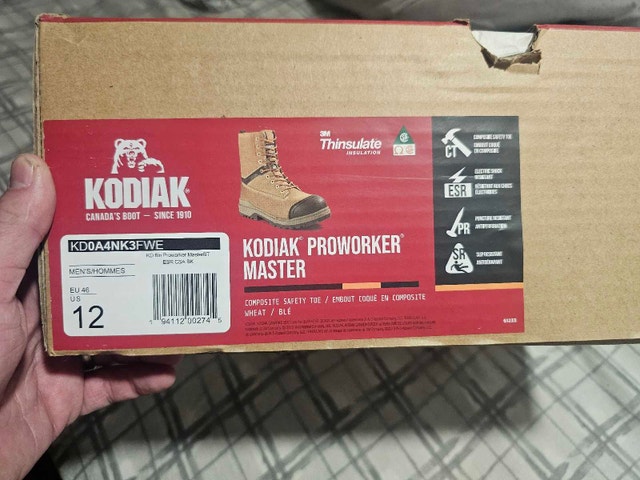 Kodiak Steel Toe Boots