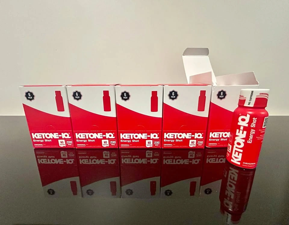 Ketone-IQ Energy Shots - 30 Bottles, New & Sealed