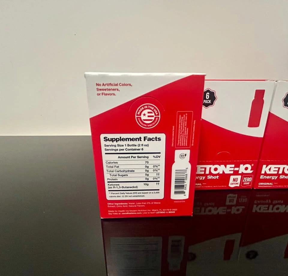 Ketone-IQ Energy Shots - 30 Bottles, New & Sealed - photo 2