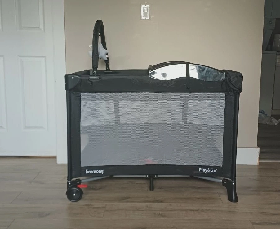 Harmony 0801006NTL Play & Go All-in-One Playard, Black - photo 2