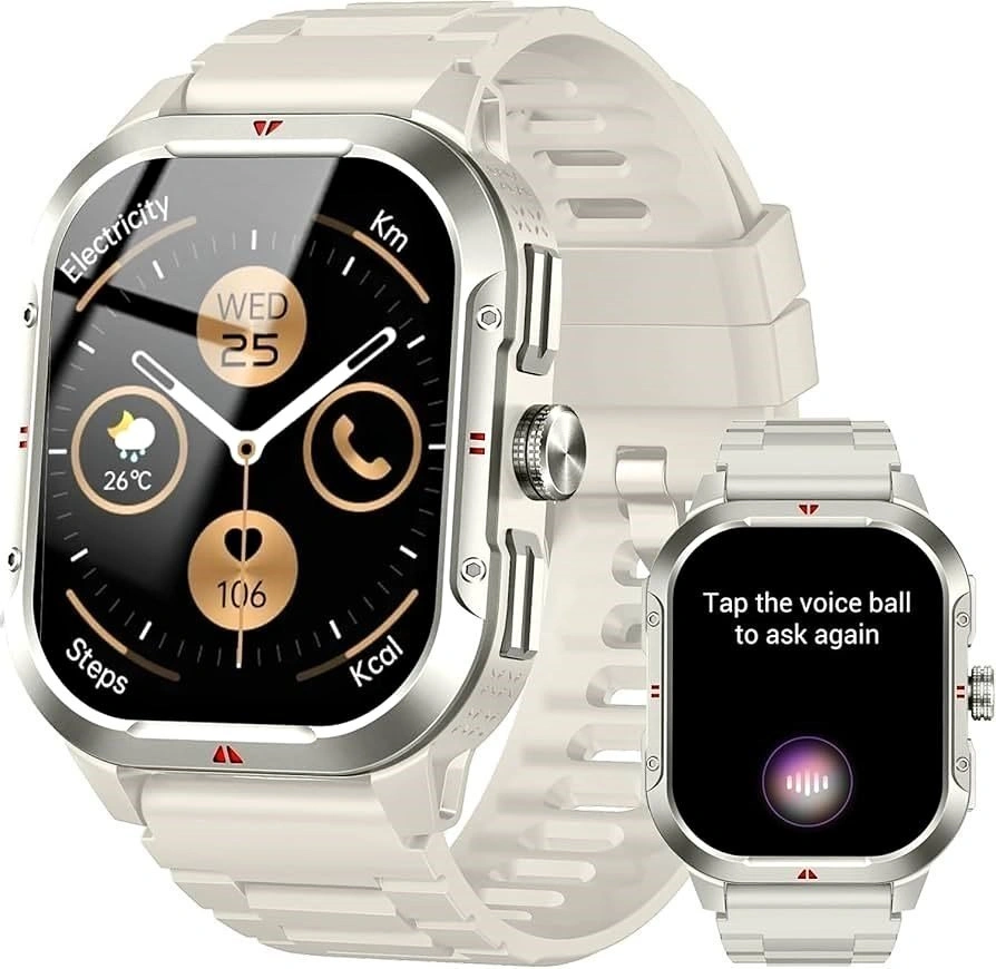 Smart Watch, 2.06"HD Touch Screen Fitness Tracker