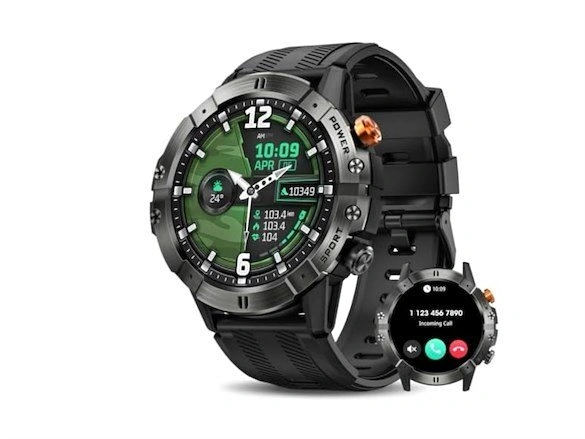Bluetooth Call Military Smart Watch