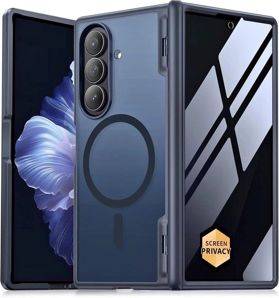 MOBOSI Magnetic for Z Fold 7 Case w/ Privacy Screen Protector