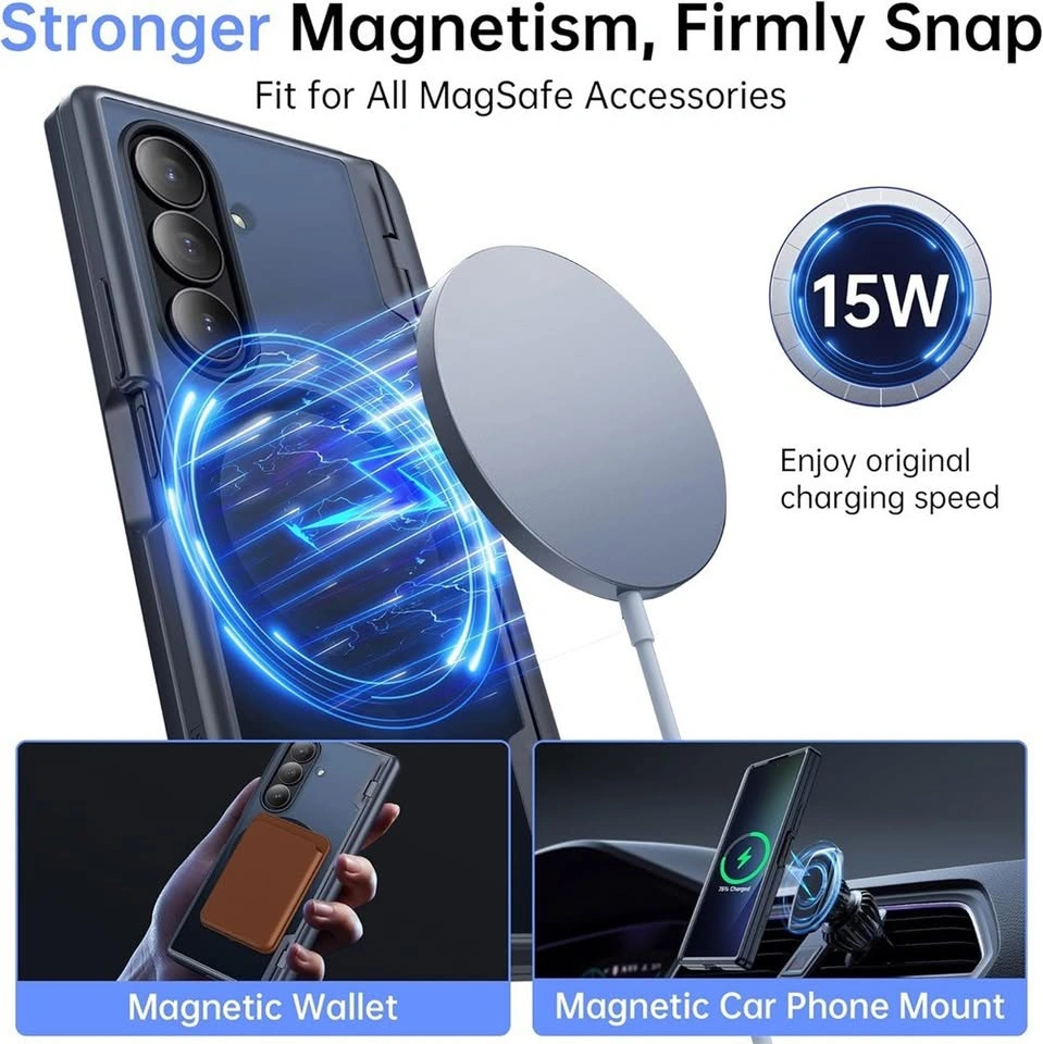MOBOSI Magnetic for Z Fold 7 Case w/ Privacy Screen Protector - photo 4