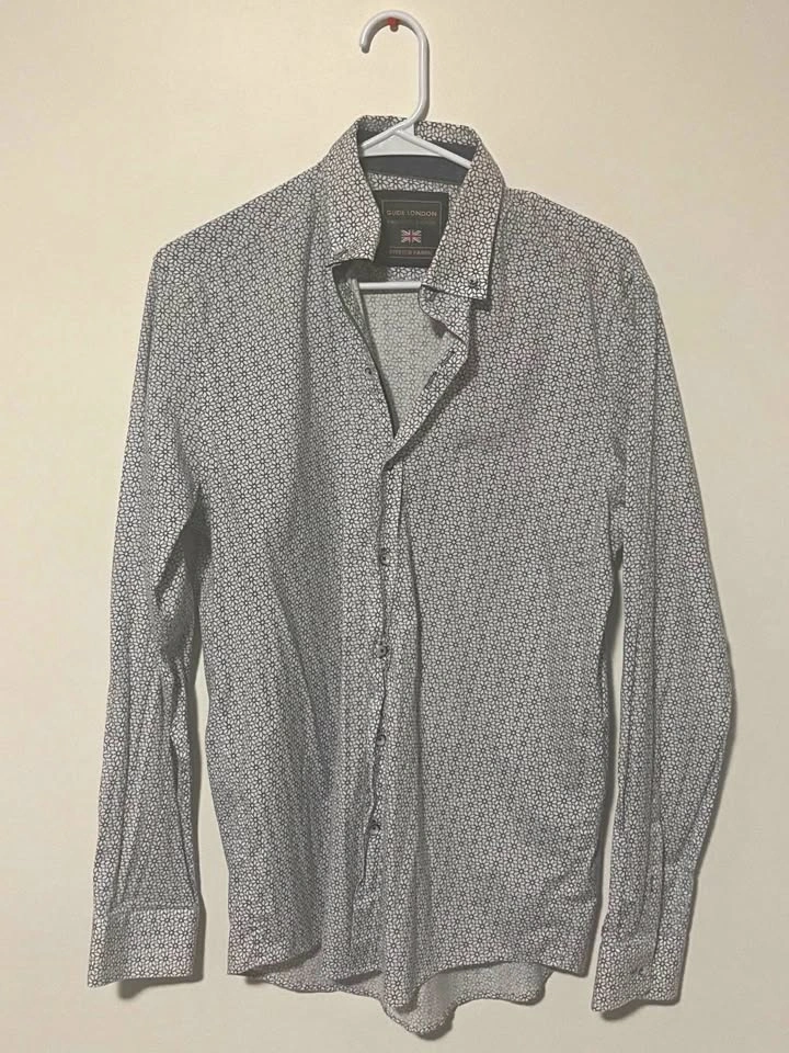 Guide London Flowery Button Up Shirt