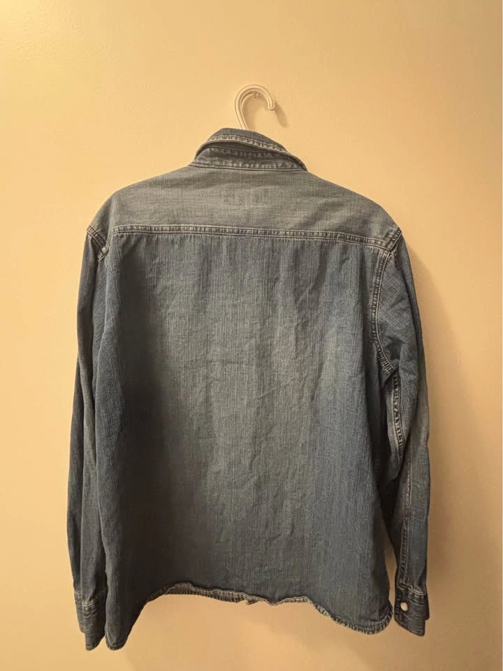 Levis Pearl Snap Button Up Denim Shirt - photo 2