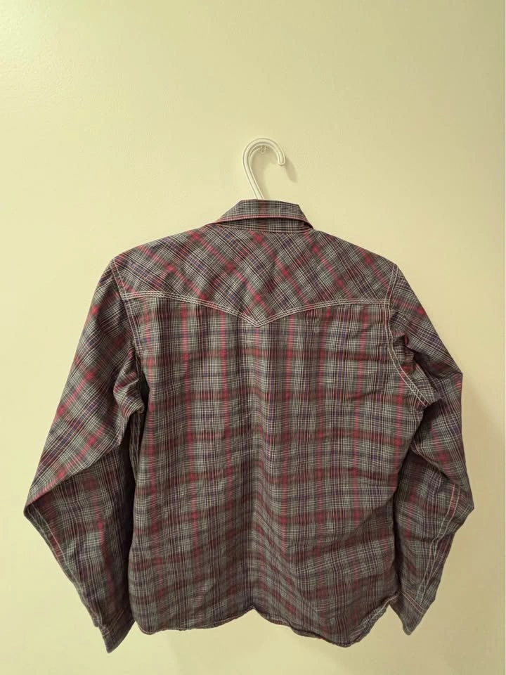 Youth Wrangler 20X XL Snap Up Ranch Shirt - photo 2