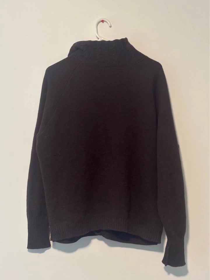 Tundra Wool & Suede Knit Button Up Cardigan XL - photo 4