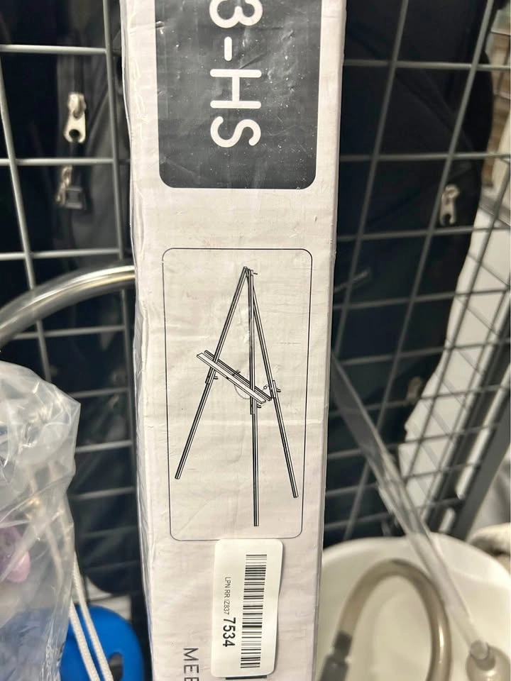 Wedding Easel Stand MEEDEN 54 inch Black