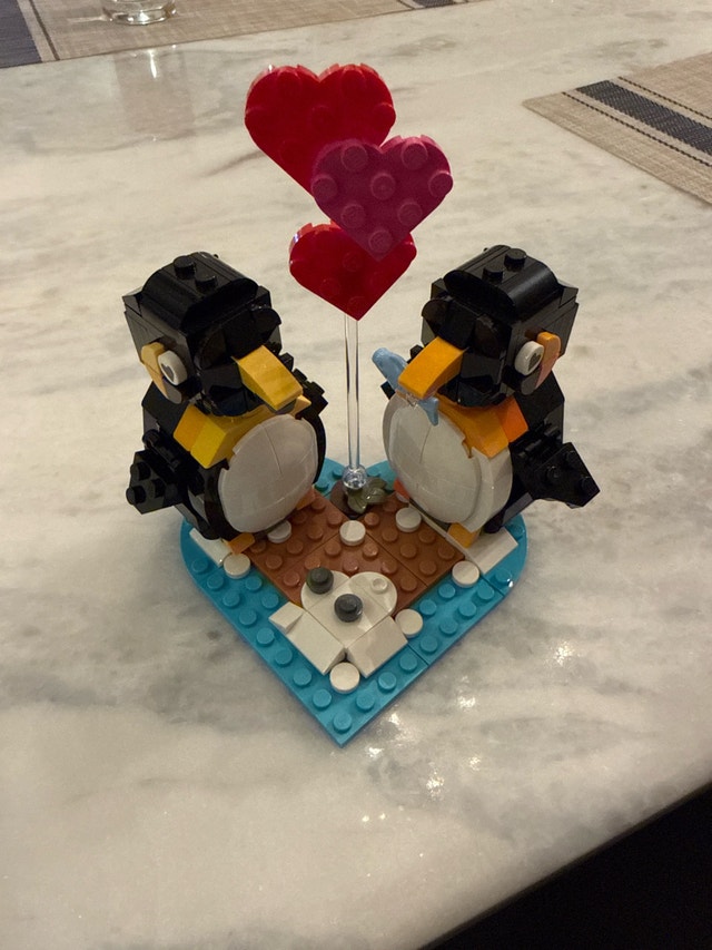 LEGO Penguin Valentine's Set