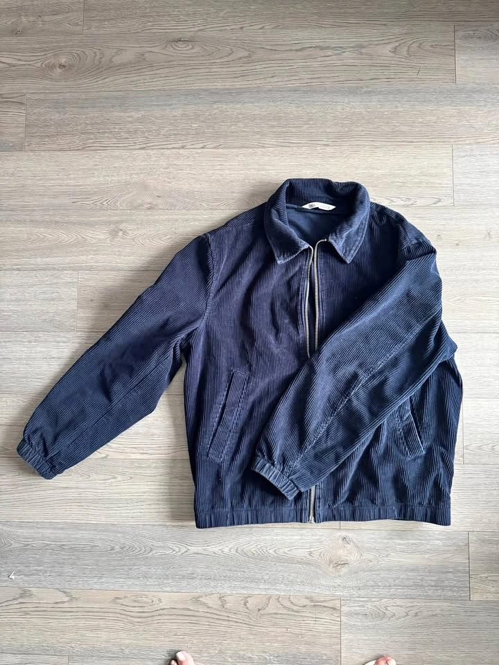 Blue Jacket Zara